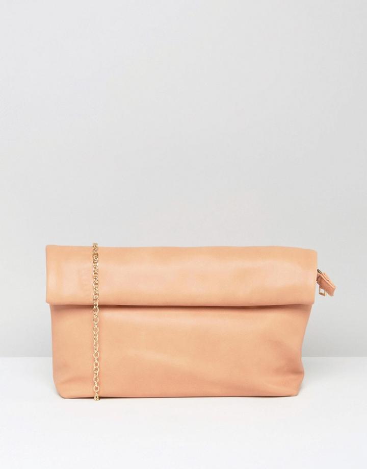 Missguided Minimal Clutch Bag - Pink