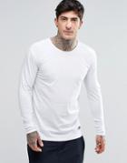 Minimum Basic Long Sleeve T-shirt - White