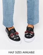 Asos Darmo Monster Halloween Sneakers - Multi