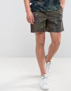 Weekday Piotr Rouss Shorts Jungle Print - Green