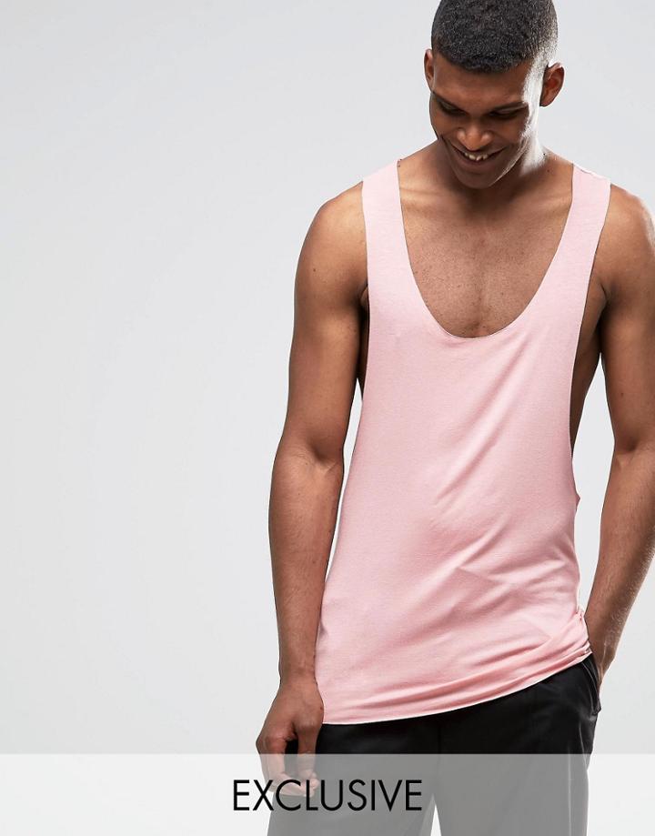 Reclaimed Vintage Tank - Pink