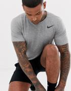 Nike Training Pro Hyperdry T-shirt In Gray