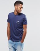 Le Breve More Chest Pocket T-shirt - Navy