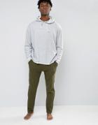 Selected Homme Joggers With Cuffed Ankle In Slim Fit Waffle - Green