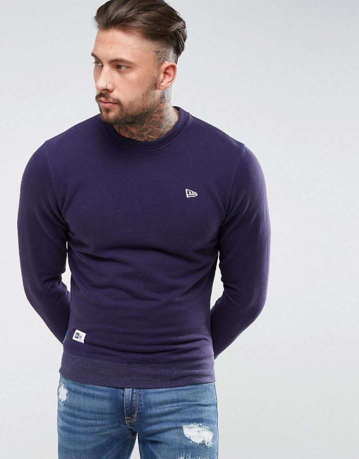 New Era Sandwash Sweatshirt - Navy