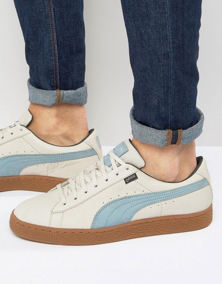 Puma Basket Gtx Sneakers In Gray 36189901 - Gray