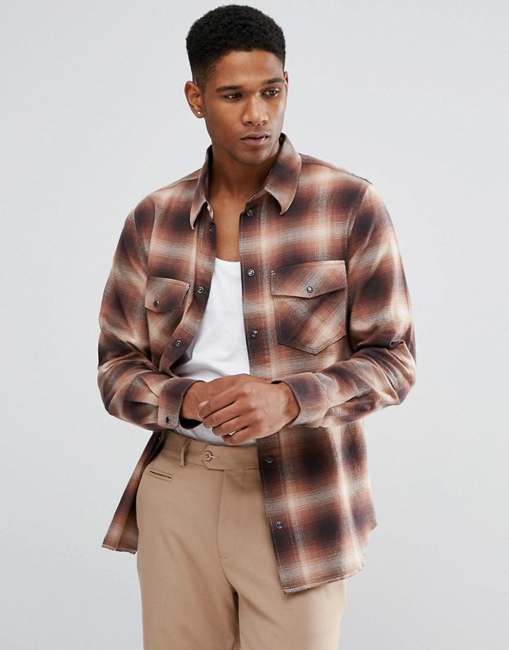 Weekday Leon Shirt - Red