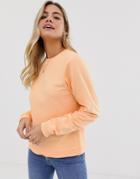 Asos Design Ultimate Sweatshirt In Orange