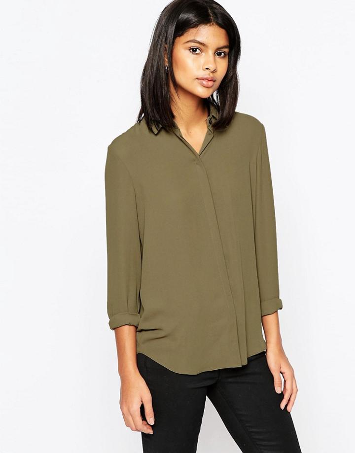 Asos Blouse - Khaki