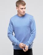 New Look Sweatshirt In Mid Blue - Blue