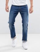 G-star 3301 Straight Accel Stretch Denim Jeans - Blue