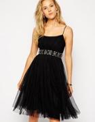 Needle & Thread Tulle Ballet Midi Dress - Black