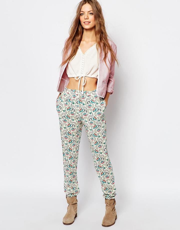Vanessa Bruno Athe Pants In Moroccan Print - 100 Multi