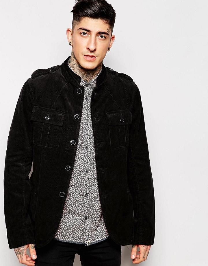 Pretty Green Lennon Jacket - Black