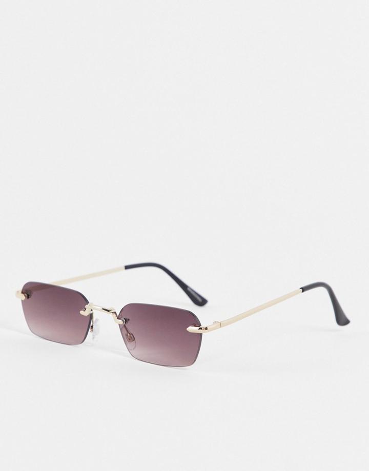 Madein Square Black Sunglasses
