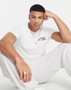 Abercombie & Fitch Logo T-shirt In White