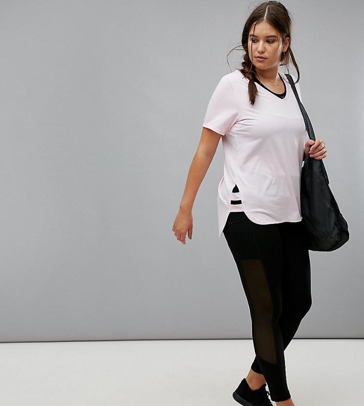 Nola Essential Gym Legging In Black - Black