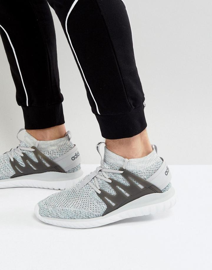 Adidas Originals Tubular Nova Pk Sneakers In Green Bb8410 - Green
