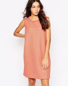 Y.a.s Ina Structured Shift Dress - Pink
