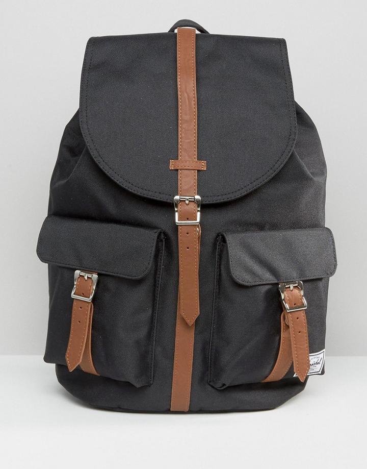 Herschel Supply Co Cotton Canvas Dawson Backpack - Black