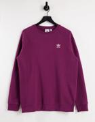 Adidas Originals Essentials Sweatshirt In Plum-purple