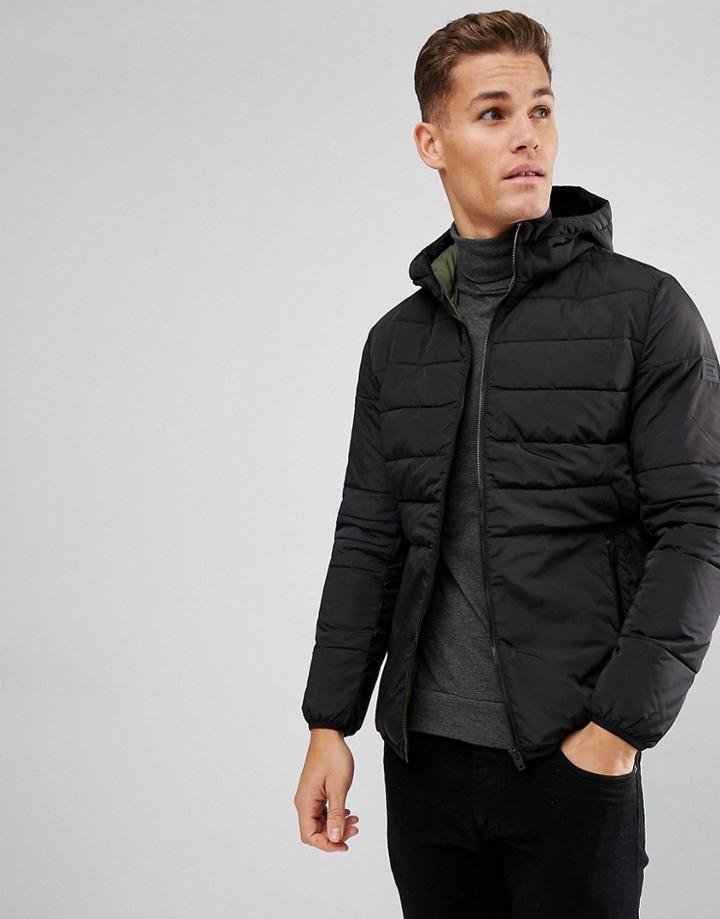 Jack & Jones Padded Parka - Black