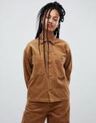 Carhartt Wip Relaxed Shirt In Corduroy - Brown