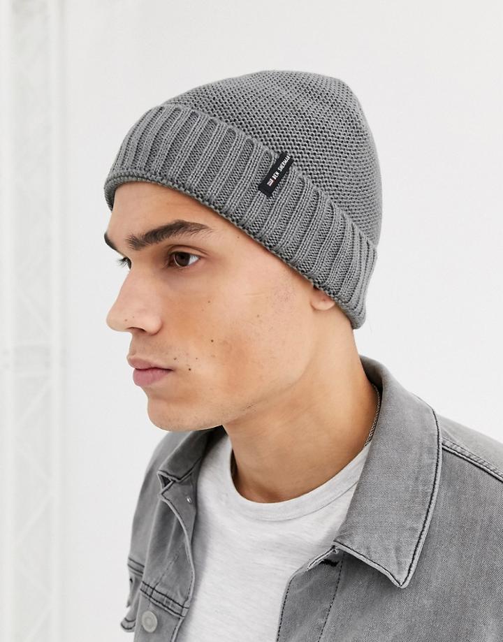 Ben Sherman Beanie In Gray