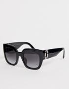Marc Jacobs Chunky Square Frame Sunglasses - Black