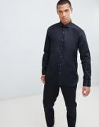 Ted Baker Shirt With Stretch In Black