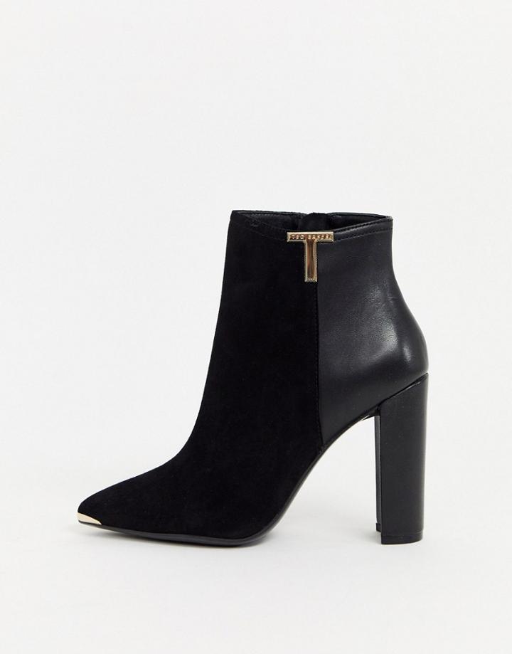 Ted Baker Inala Leather Heeled Ankle Boots