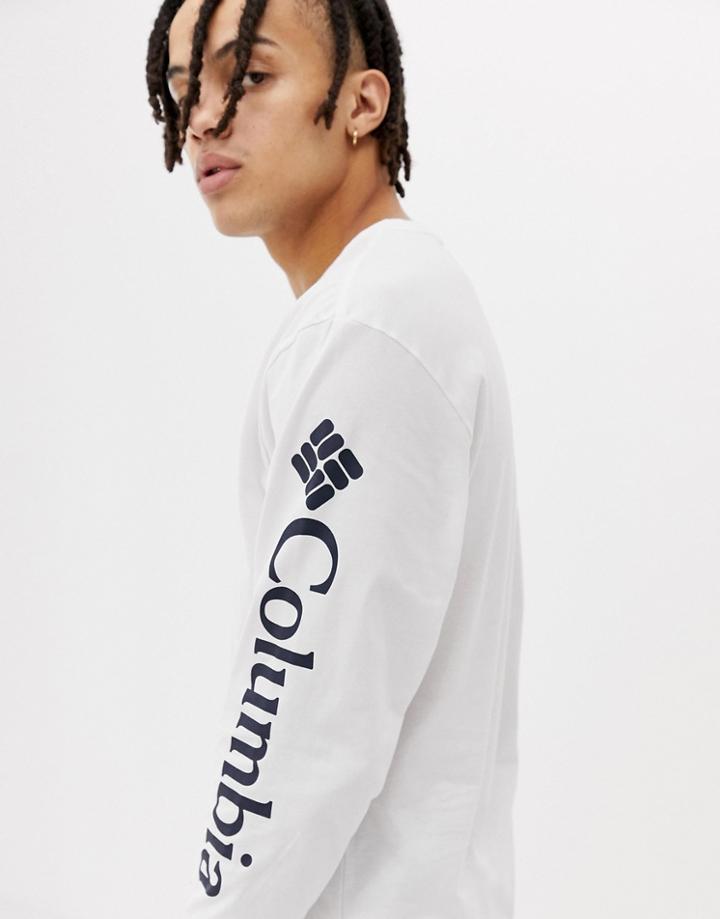 Columbia North Cascades Long Sleeve Top In White