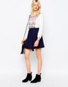 Only Magusti Skater Skirt - Peatcoat