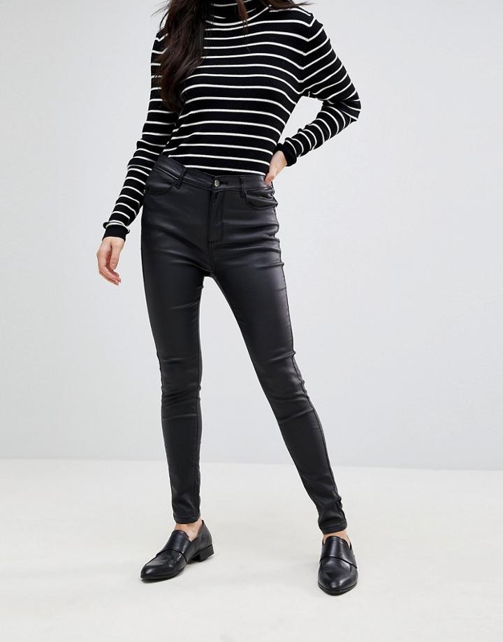 B.young Coated Jeans - Black