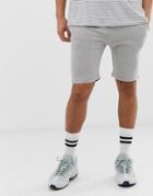 Soul Star Basic Jersey Shorts - Gray
