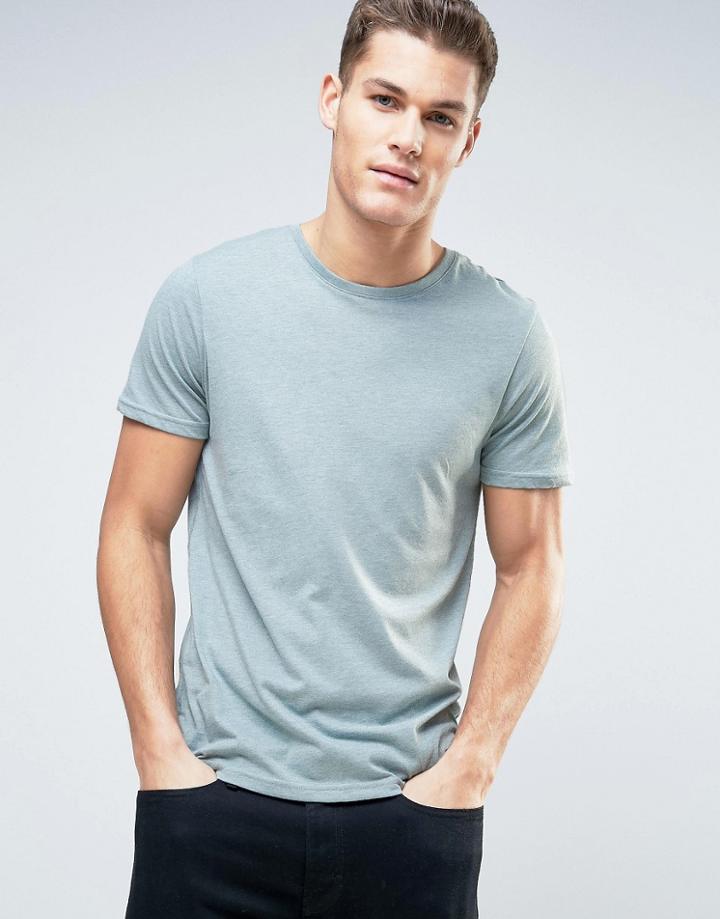 Burton Menswear Crew Neck T-shirt - Blue