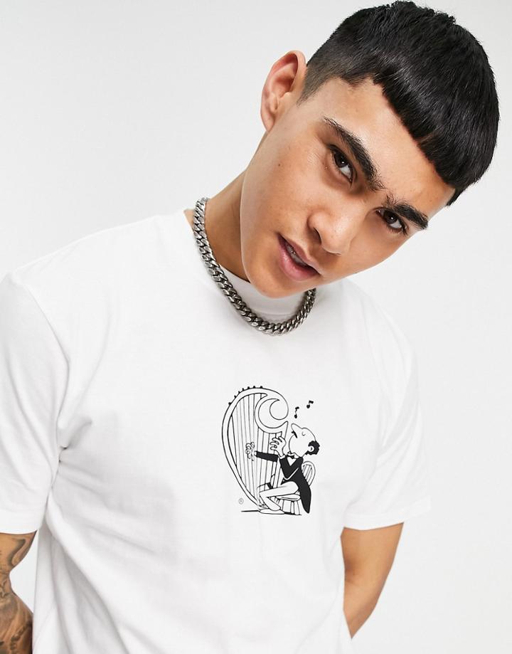 Carhartt Wip Harp T-shirt In White