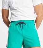 South Beach Man Recycled Polyamide Shorts In Green