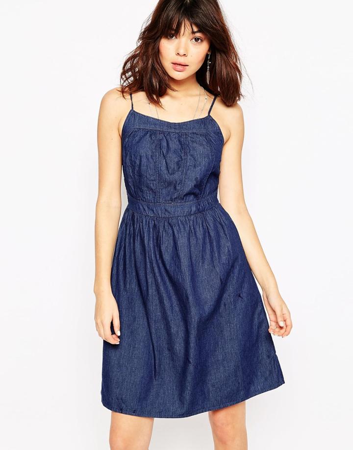 Brave Soul Denim Cami Summer Dress - Denim
