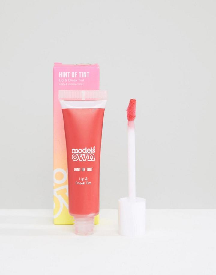 Models Own Hint Of Tint Lip & Cheek Tint - Goji Berry