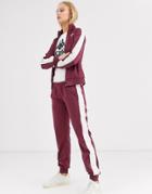 Kappa Tracksuit Pants With Contrast Banda Logo Taping Two-piece