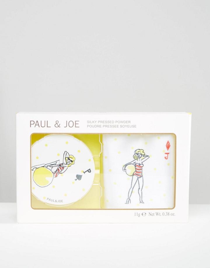 Paul & Joe Limited Edition Protective Silky Pressed Powder - Cream
