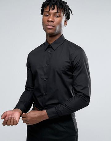 Casual Friday Shirt In Regular Fit - Black