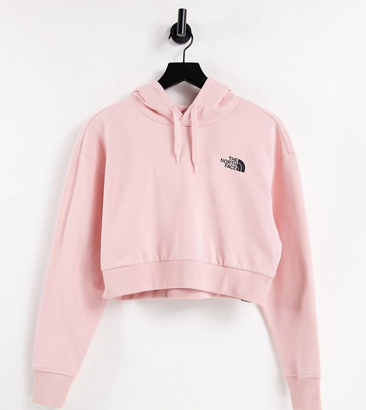 The North Face Trend Cropped Hoodie In Pink - Exclusive To Asos