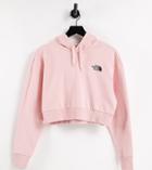 The North Face Trend Cropped Hoodie In Pink - Exclusive To Asos