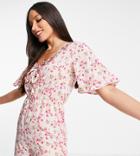Influence Tall Romper In Floral Print-multi