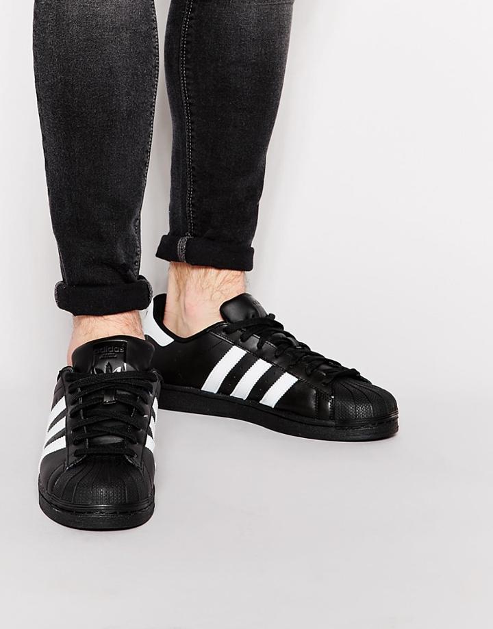 Adidas Originals Superstar Sneakers B27140 - Black