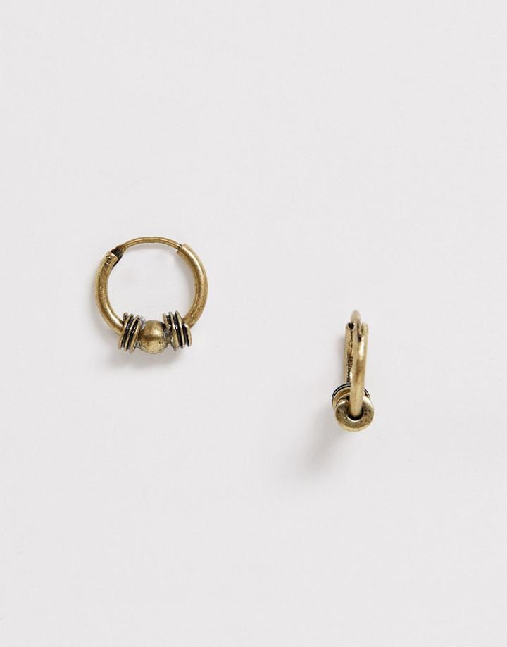 Classics 77 Hoop Earrings In Gold - Gold