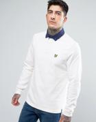 Lyle & Scott Long Sleeve Rugby Top - Cream