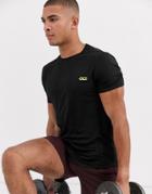 Asos 4505 Icon Training T-shirt With Quick Dry In Black